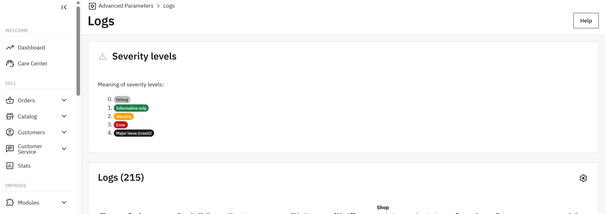 Paramètres de sécurité et mises à jour PrestaShop — configuration avancée