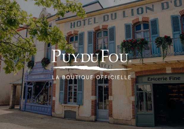 Photo et logo puy du fou boutique miniature